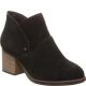 BEARPAW Women's Onyx Booties Suede Charcoal 7M Affordable Designer Brands
