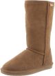 BEARPAW Emma Tall Winter Boots Suede Rustcopper 8M from Affordable Designer Brands