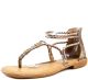 B.O.C. Sedge Flat Thong Sandals Gold