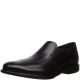Bostonian Men's Hampshire Run Dress Loafers  Black Leather 12M from Affordable Designer Brands