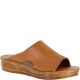 Bella Vita Mae-Italy Slide Sandals Leather Brown 8.5 M from Affordable Designer Brands