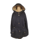 Collection B Juniors Faux-Fur-Lined Hooded Cotton Anorak Jacket Night Charcoal XLarge from Affordable Designer Brands