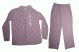 Charter Club Women's Printed Fleece Pajama Set Pink Damask Small AffordableDesignerBrands.com