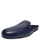 Carlos by Carlos Santana Planeo Slides Leather Navy Blue US 9.5 D from Affordable Designer Brands