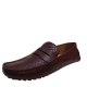 Carlos by Carlos Santana Men's Jorge Driver Loafers Oxblood Red 7.5D from Affordable Designer Brands