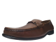 Carlos by Carlos Santana Mens Milagro Bit Casual Slip-on Loafers Leather Cognac 14 D US  from Affordable Designer Brands