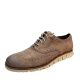 Cole Haan Mens Shoes Zerogrand Leather Wing Tip Brogue Oxfords 9M Warm Stucco from Affordable Designer Brands