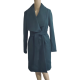 Cole Haan Women's Belted Wrap Wool Coat Green 2 Affordable Designer Brands