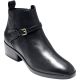Cole Haan Etta Block-Heel Ankle Booties Black 10B from Affordabledesignerbrands.com
