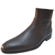 Calvin Klein Men's Llewin Dark Brown Dress Leather Boots 11.5M US 45 EU 29.5 MX 275 CN Affordable Designer Brands