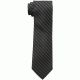 Calvin Klein Mens Graphite Glitter Stripe Necktie Black