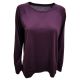 Calvin Klein Performance Crossover Athletic Long Sleeve Top Merlot Red Large