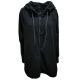 Calvin Klein Performance Plus Size Hooded Logo Jacket Black 2X
