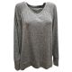 Calvin Klein Plus Size Marled Active Sweatshirt Grey Sand 2X