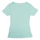 Calvin Klein Liquid Lounge Short Sleeve Pajama Top Shirt (Medium, Sky Blue)
