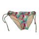 Cyn & Luca Women's Swimsuit Loop Tie Bikini Bottom Multicolor 