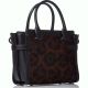 Coach Swagger 21 in Printed Haircalf Dark Antique Nickel Wild Beast Affordable Designer Brands