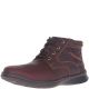 Clarks Mens Cotrell Rise Plain-Toe Chukka Boots Brown Oily Leather 9.5 M from Affordabledesignerbrands.com
