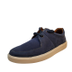 Clarks Of England Mens Shoes Cambro Leather Lace Sneakers 9.5M Dark Blue Combi from Affordable Designer Brands