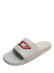 Diesel Mens  Shoes SA-Mayemi D Slip On Comfort Slide Sandals 12M White Red from Affordable Designer Brands