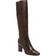 Donald Pliner Womens Gell Tall Brown Leather Boots 6M from Affordable Designer Brands