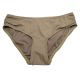 DKNY Swimsuit shirred bikini bottom khaki  Medium