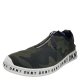 DKNY Women's Melissa Slip-on Sneakers Camo Stretch Camo Multi Green 6.5 M from Affordable Designer Brands