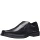 Dockers Mens Edson Leather Black Slip-On Loafers 9 W Affordable Designer Brands