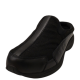 Easy Spirit Women's Traveltime 234 Clog Sneaker Black/Black Leather 8N from Affordable Designer Brands