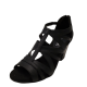 Easy Street Woman's Amaze Heeled Sandals Black 7.5N from Affordable Designer Brands