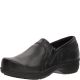 Easy Street Easy Works By Women's Bentley Leather Black Clogs 6W from Affordable Designer Brands