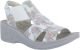 Easy Street Solite Bouncy Comfort Sandals Fabric White 9M from Affordable Designer Brands