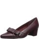Easy Street Triana Bow Pumps Synthetic Dark Red 12W from Affordable Designer Brands