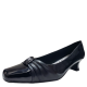 Easy Street Women's Waive Pumps Patent Leather Black 9 M from Affordable Designer Brands