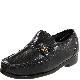 Florsheim Mens Riva Moc Toe Loafer Leather Black 8.5 WW Affordable Designer Brands