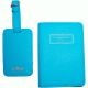 Flight 001 Passport And Luggage Tag Set Turquoise Affordable Designer Brands