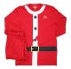 Family PJs 2-Piece Long Sleeve Santa Suit Pajama Set Red XLarge Affordable Designer Brands
