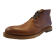 Frye Mens Bowery Chukka Boots Leather Lace-up Tan Brown 10M Affordable Designer Brands
