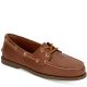 G.H. Bass & Co. Mens 2-Eye Asbury Boat Shoes Rust Dark Brown 8 from Affordable Designer Brands