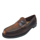 G.H. Bass Co. Mens Harrington Tweed Loafers Dark Brown 11 M Affordable Designer Brands