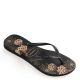 Havaianas Women's Slim Organic Black Rubber Flip Flop Sandal 6.5 M Affordable Designer Brands