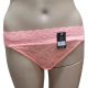 Heidi By Heidi Klum Stretch Keyhole Bikini Panties H30-117 Neon Coral Medium Affordable Designer Brands