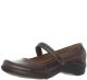 Hush Puppies Epic Mary Jane Flats Dark Brown Leather