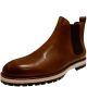 Ike Behar Men's Liam Chelsea Leather Boots Tan 11.5M