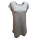 Alfani Dolman-Sleeve Sequin Shirt Whisper Heather Grey Medium