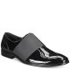 INC International Concept Mens Kain Patent Black Loafers 9.5 M Affordable Designer Brands