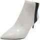 INC International Concepts Irsia Gore Leather Pointed Toe Booties White 9.5M from Affordable Designer Brands