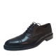 Johnston & Murphy Mens Dress Shoes Daley Leather Brogue Cap Toe Oxfords 10M Black Affordable Designer Brands