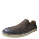 Johnston Murphy Mens McGuffey Slip-Ons Loafers Leather Stone 11.5 M from Affordable Designer Brands