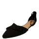 Journee Collection Womens Lazae D'Orsay Flat Black 12M from Affordable Designer Brands